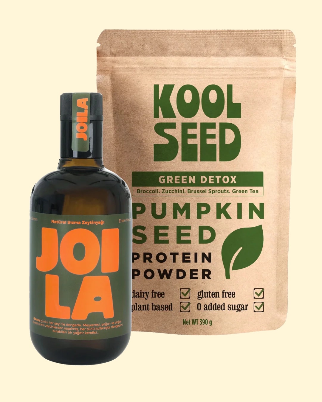 Green Detox Bitkisel Protein Tozu x Joila Zeytinyağı
