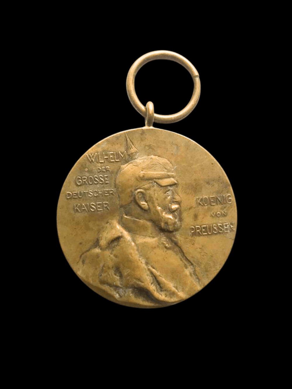 Wilhelm der Grösse Deutscher Kaiser Koenig von Preusse - Bronz Madalya