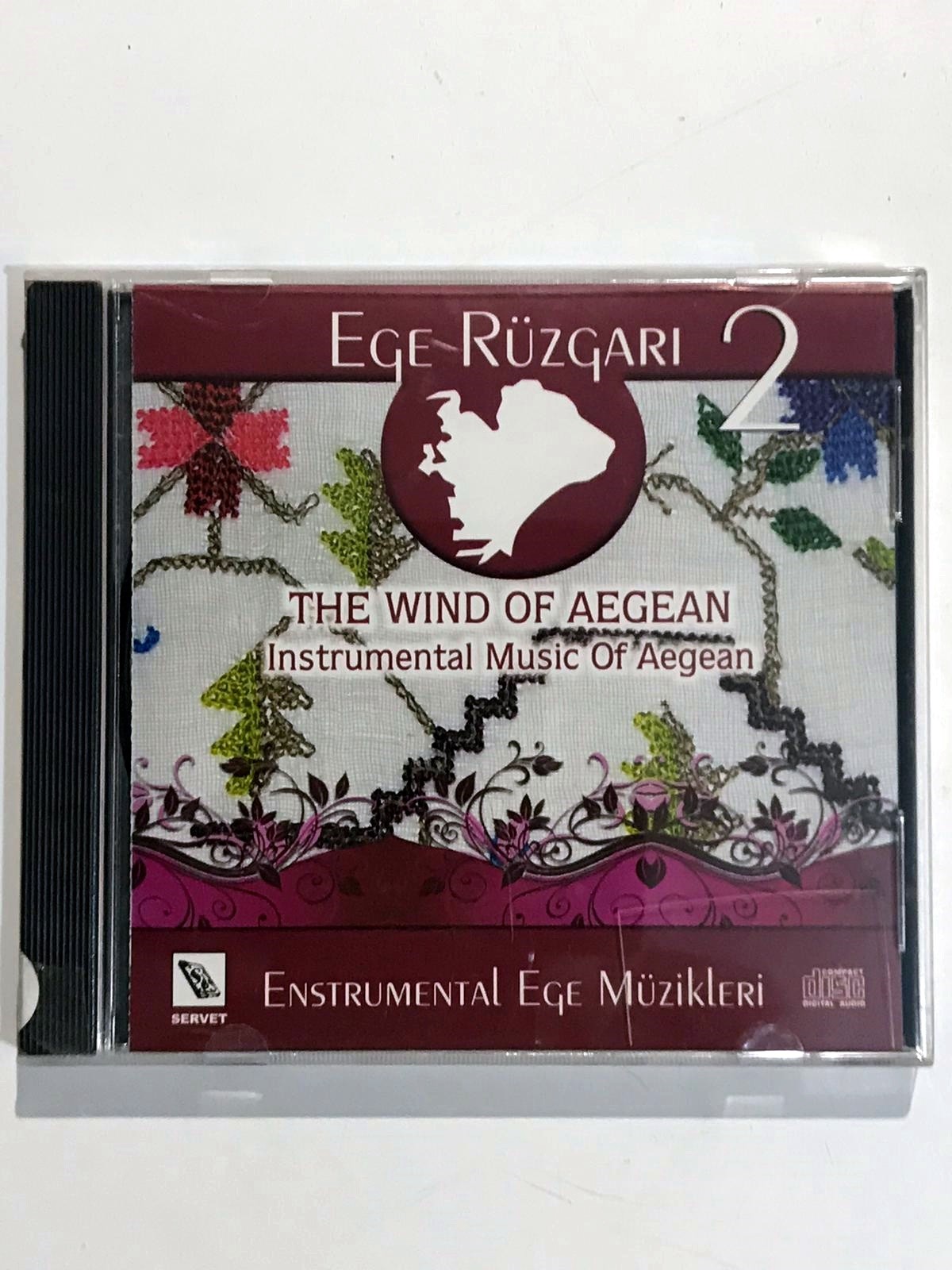 Ege Rüzgarı 2 / Enstrumental Ege Müzikleri - Cd