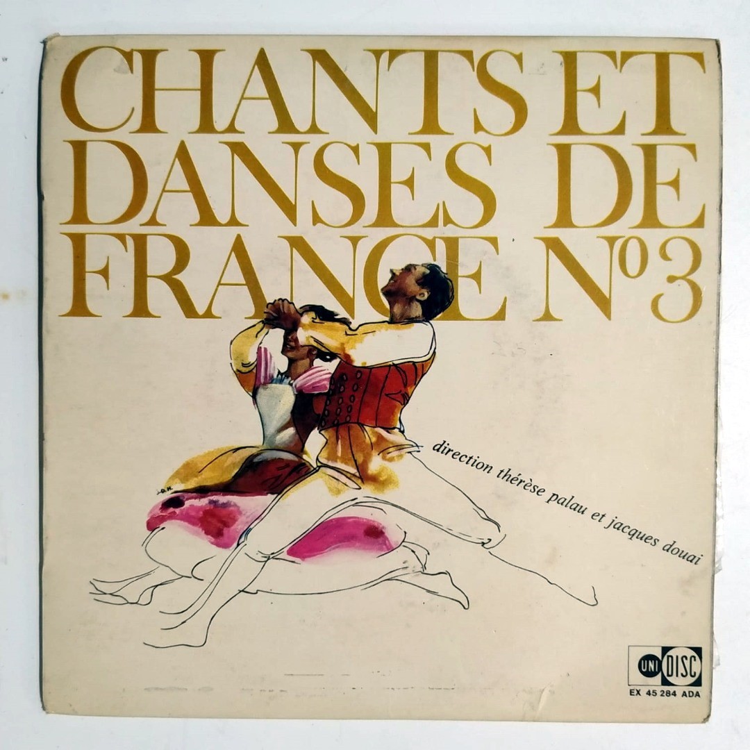 Chants Et Danses De France No. 3 / Jacques DOUAI - PLAK