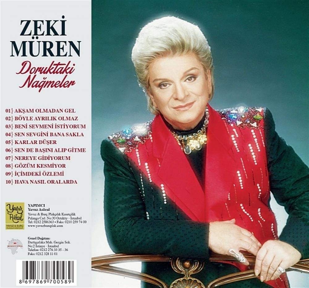 Doruktaki nağmeler / Zeki MÜREN - Plak