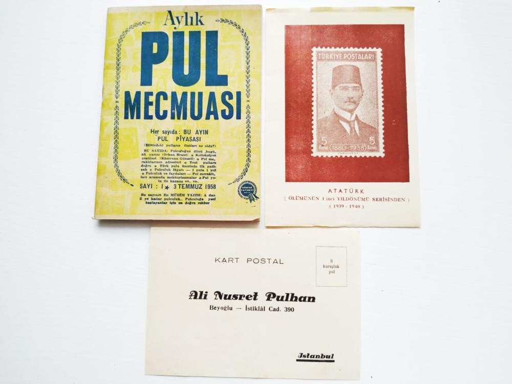 Aylık Pul Mecmuası - İlk sayı 1958