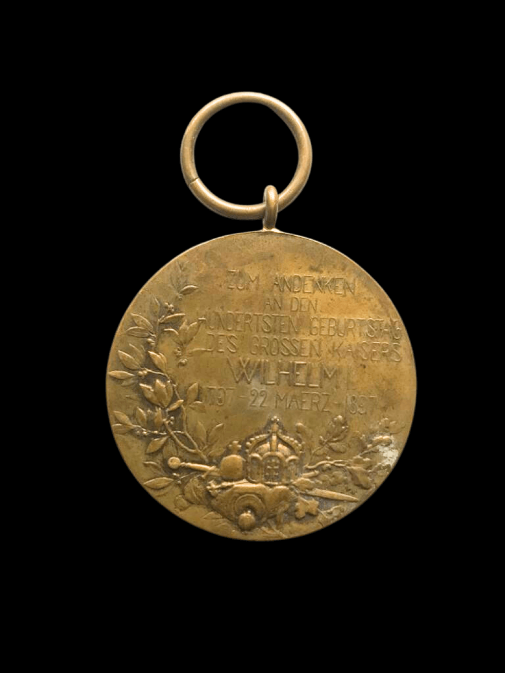 Wilhelm der Grösse Deutscher Kaiser Koenig von Preusse - Bronz Madalya