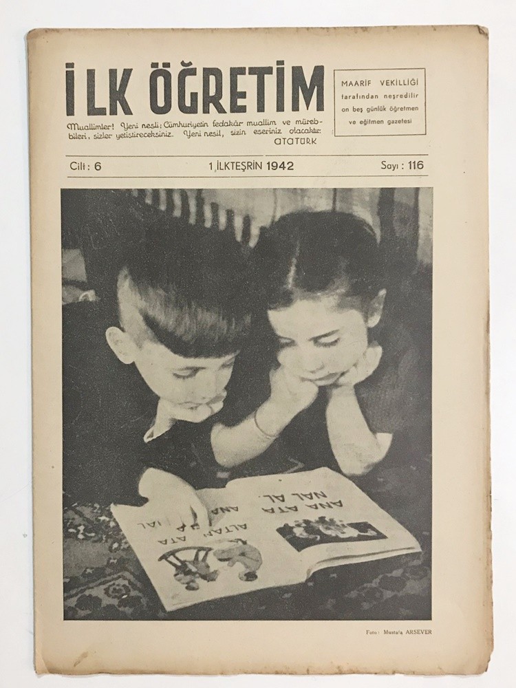 İlk Öğretim Dergisi Sayı:116 / 1942 - Dergi