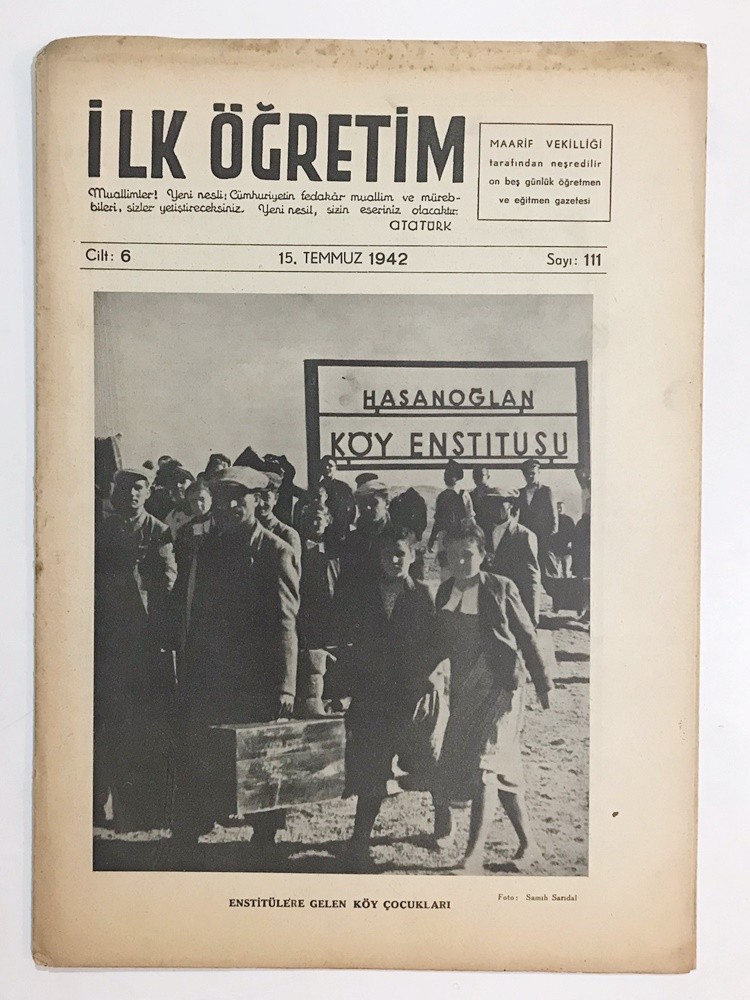 İlk Öğretim Dergisi Sayı:111 / 1942 - Dergi