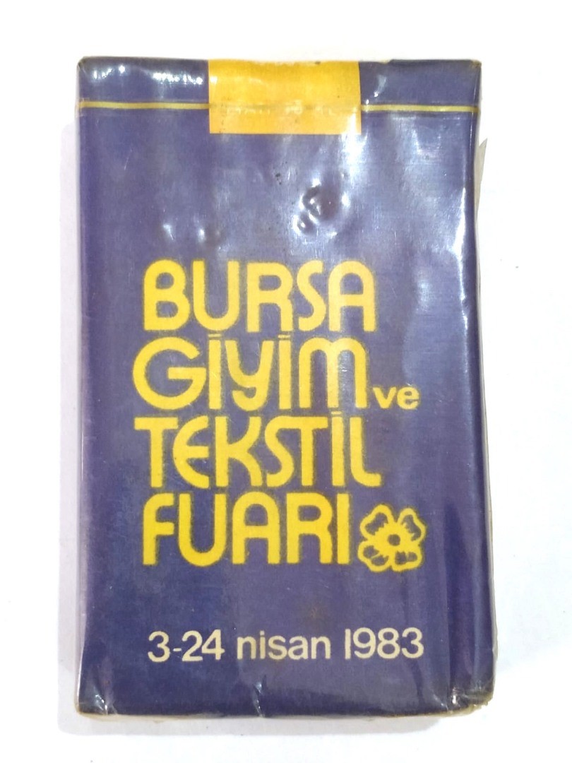 Bursa giyim ve tekstil fuarı 1983 - Eski sigara