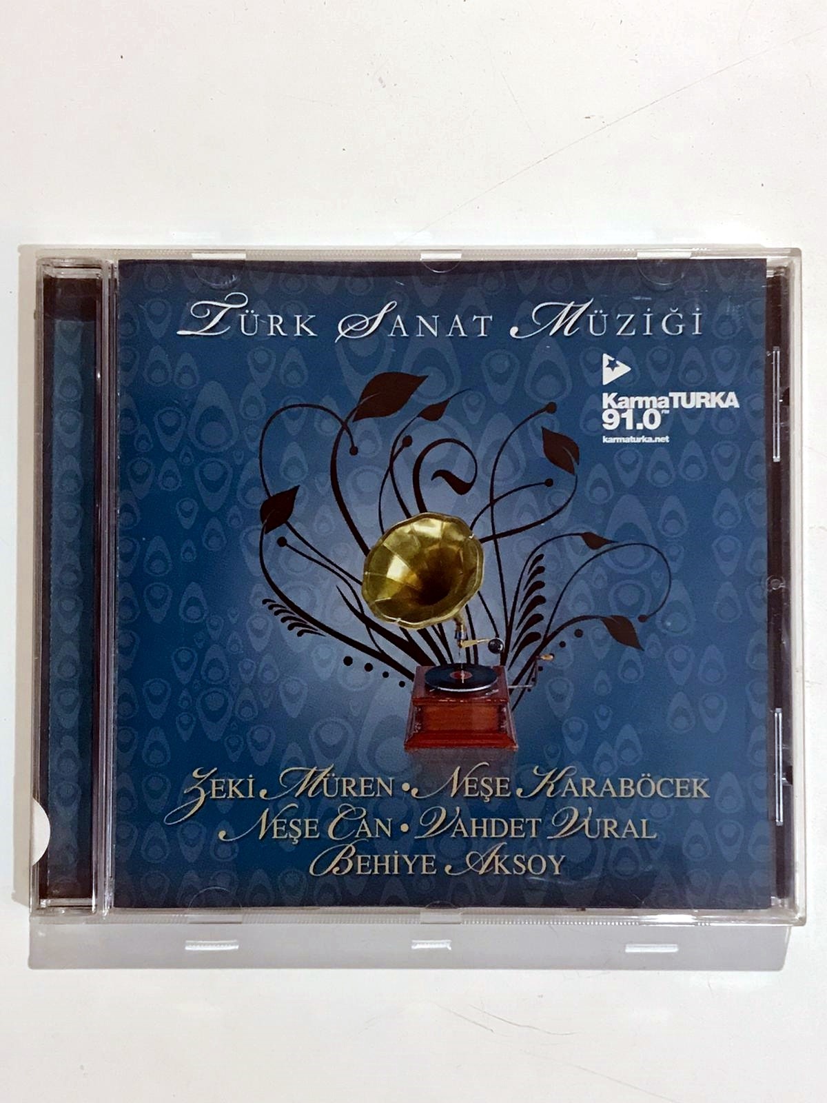 Türk Sanat Müziği / Zeki MÜREN - Neşe KARABÖCEK - Neşe CAN - Vahdet VURAL - Behiye AKSOY - Cd