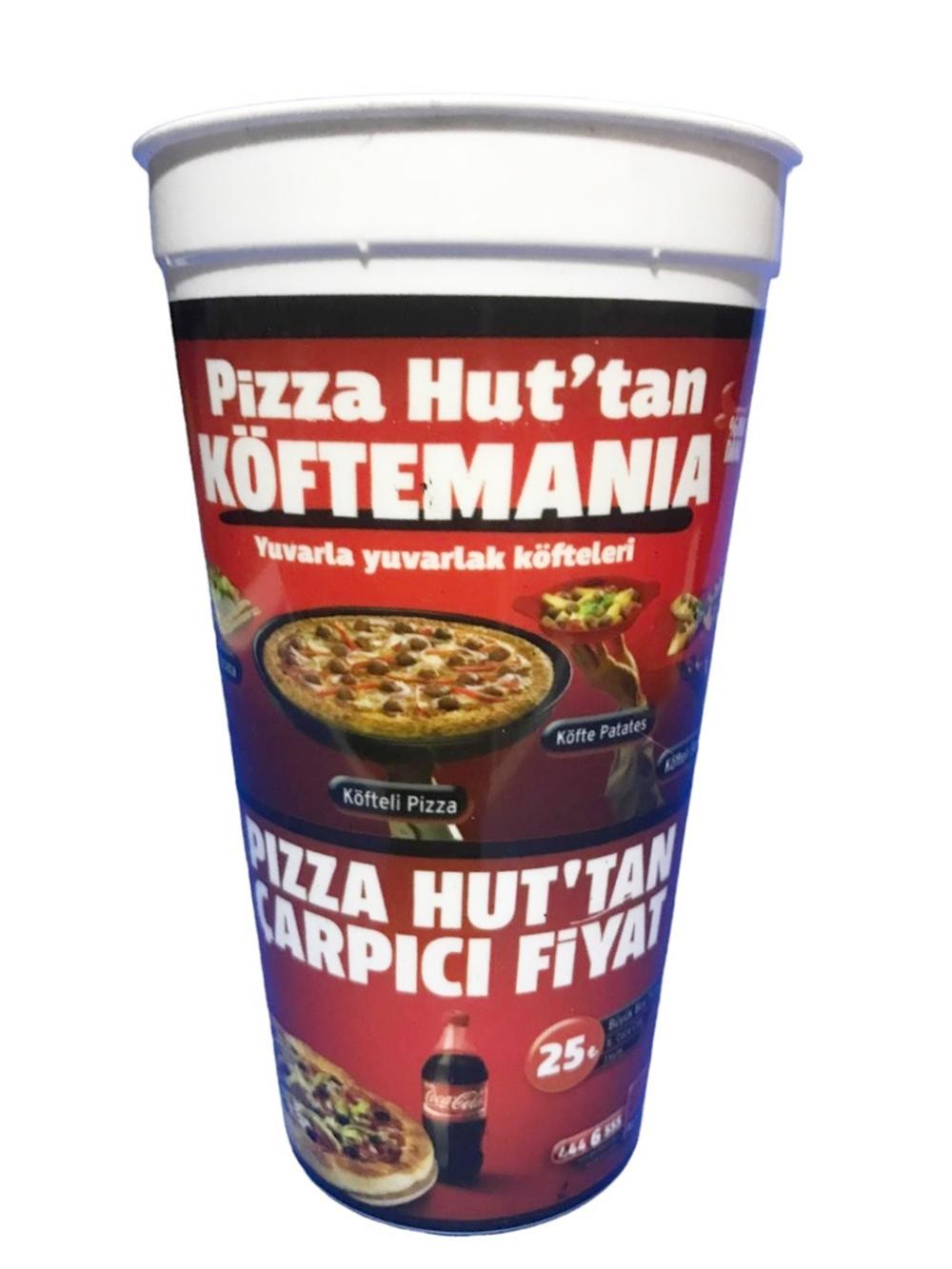 Pizza Hut Köftemania / Sert Plastik Bardak