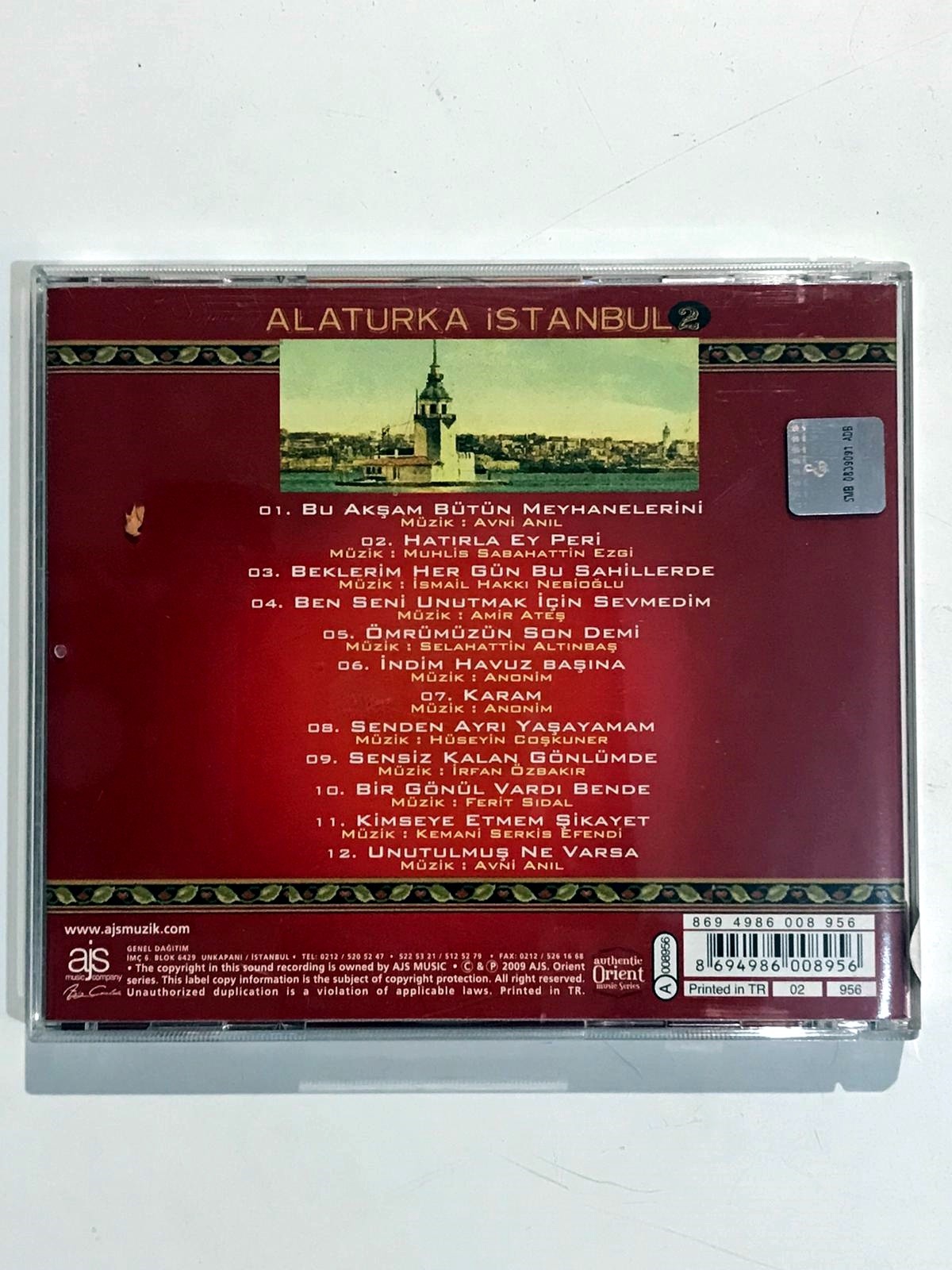 Alaturka İstanbul Volume 2 / Turgut ÖZÜFLER - Cd