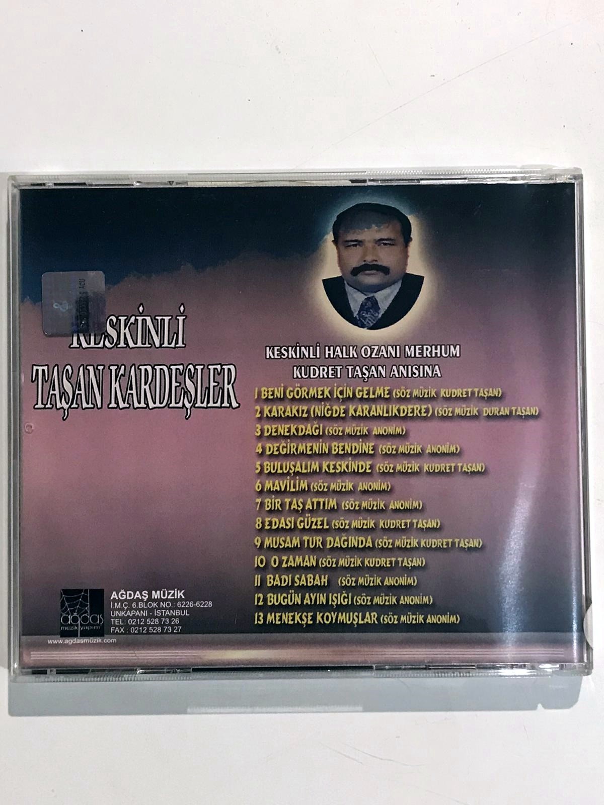 Keskinli Taşan Kardeşler - Cd