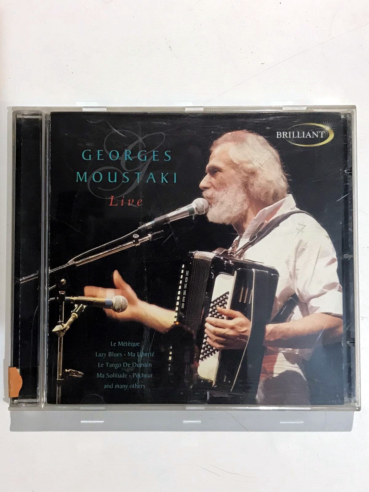 Live / Georges MOUSTAKI - Cd