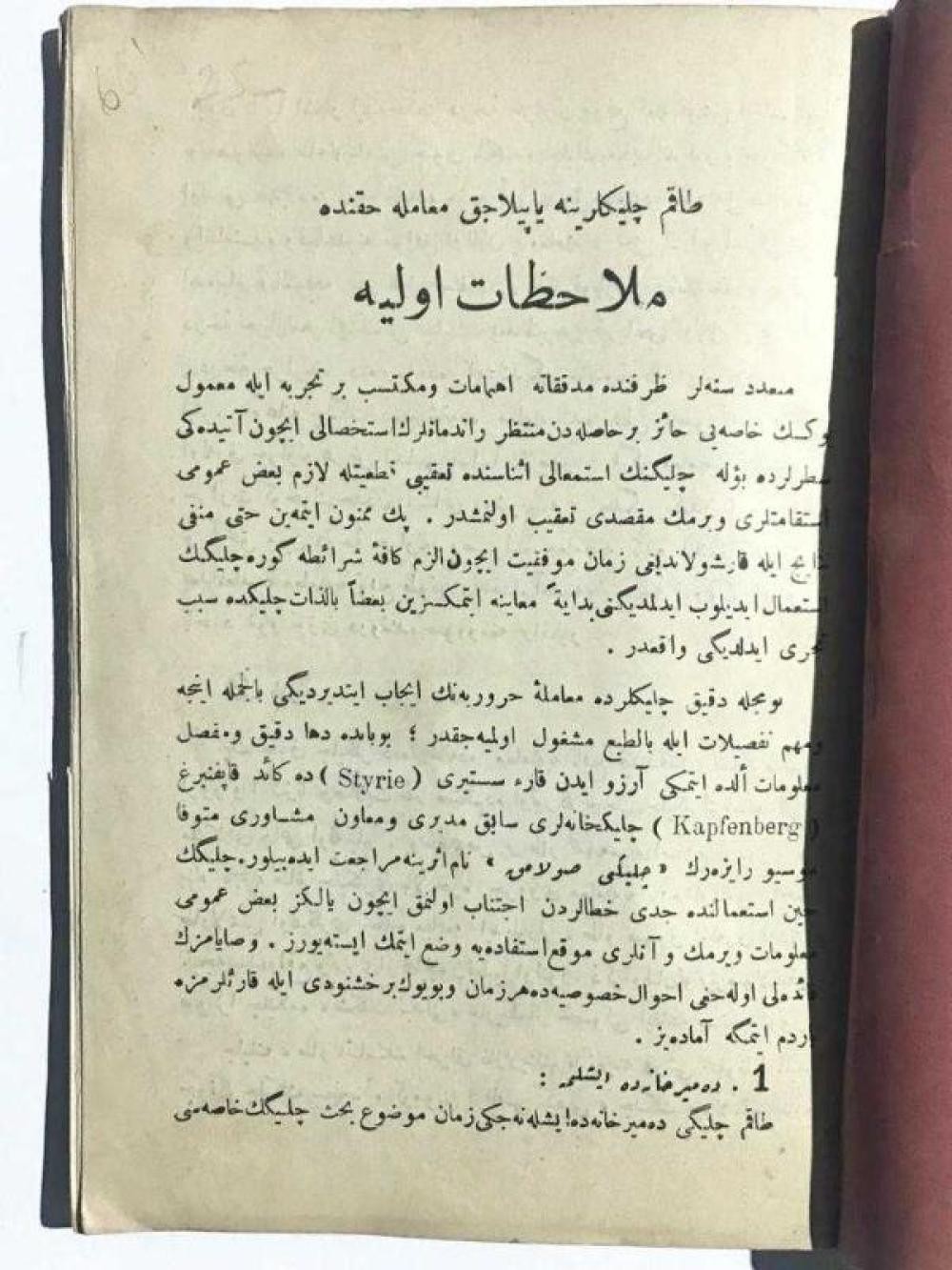 Boler Çeliği - 1928 / İstanbul - Osmanlıca Kitap