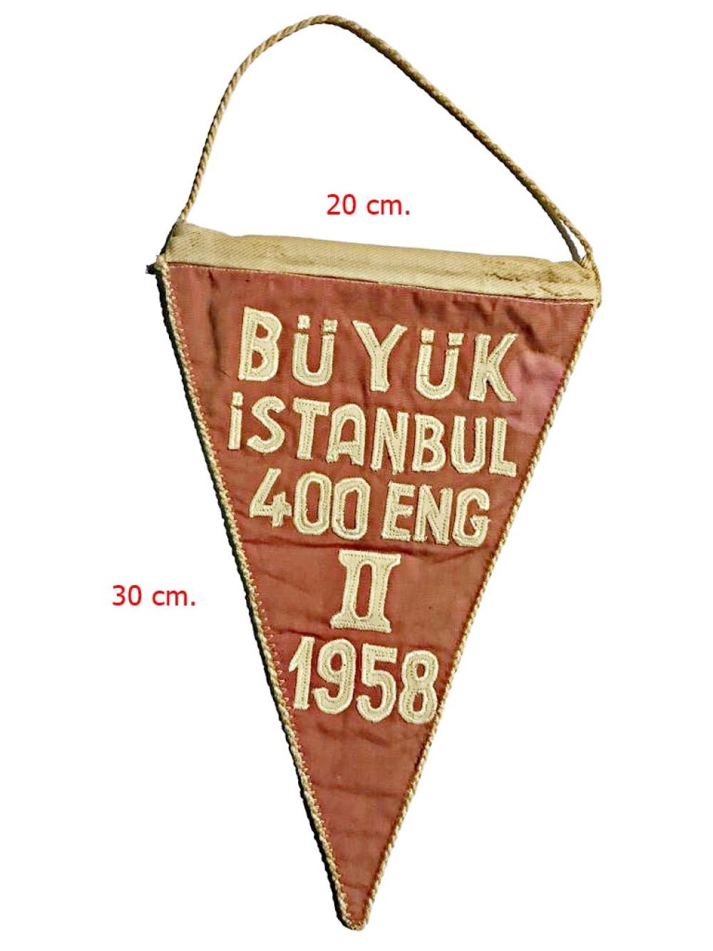 Büyük İstanbul 400 Eng II 1958 - Bayrak