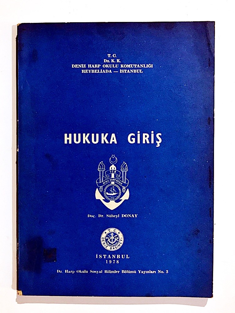 Hukuka Giriş / Doç. Dr. Süheyl DONAY - Kitap