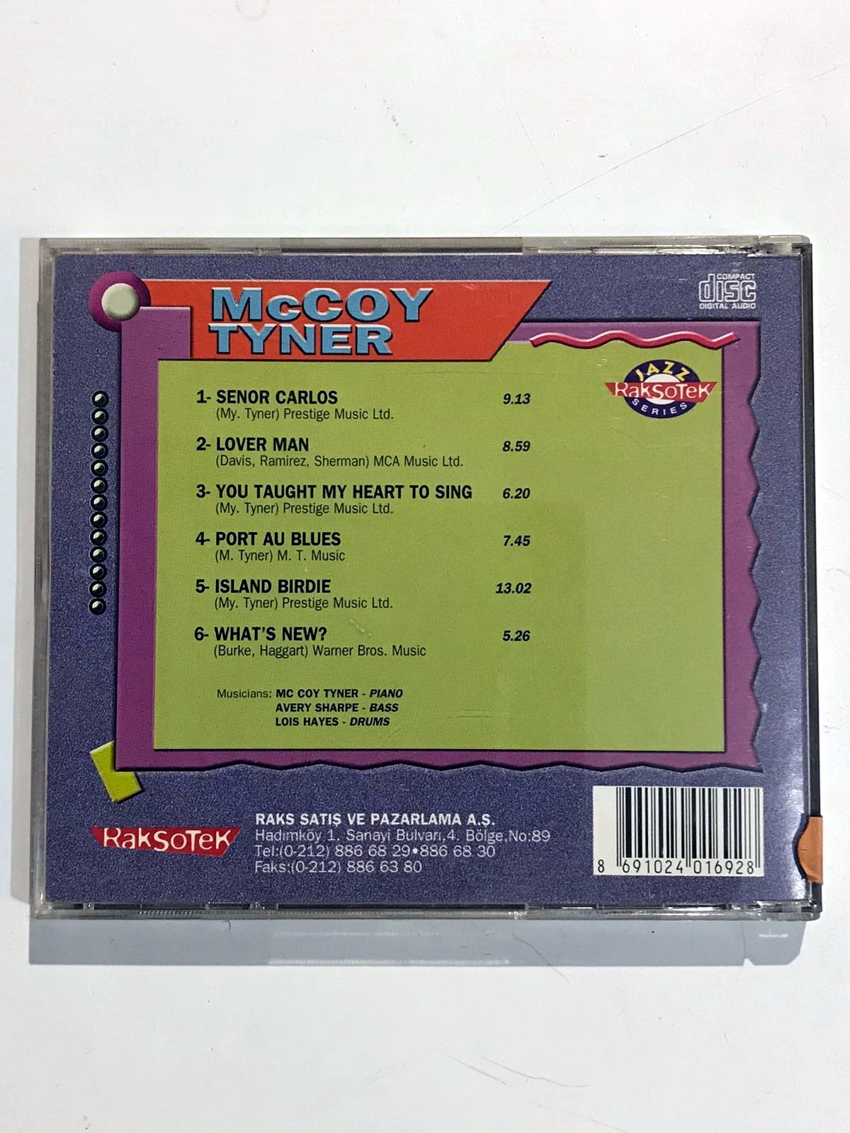 McCOY TYNER - Cd