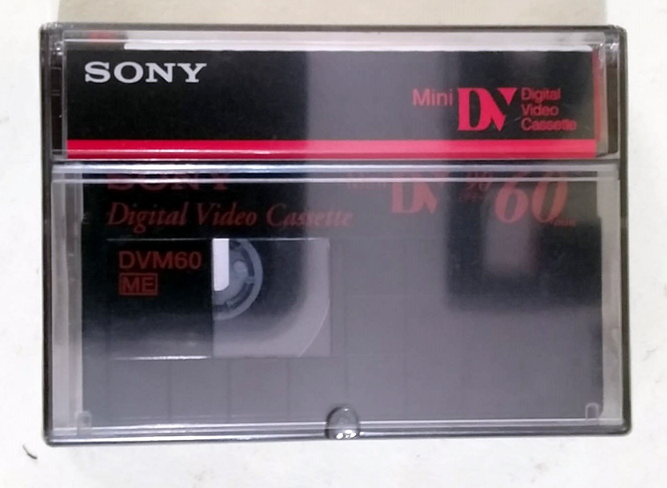 Ambalajında Sony Mini DV kaset