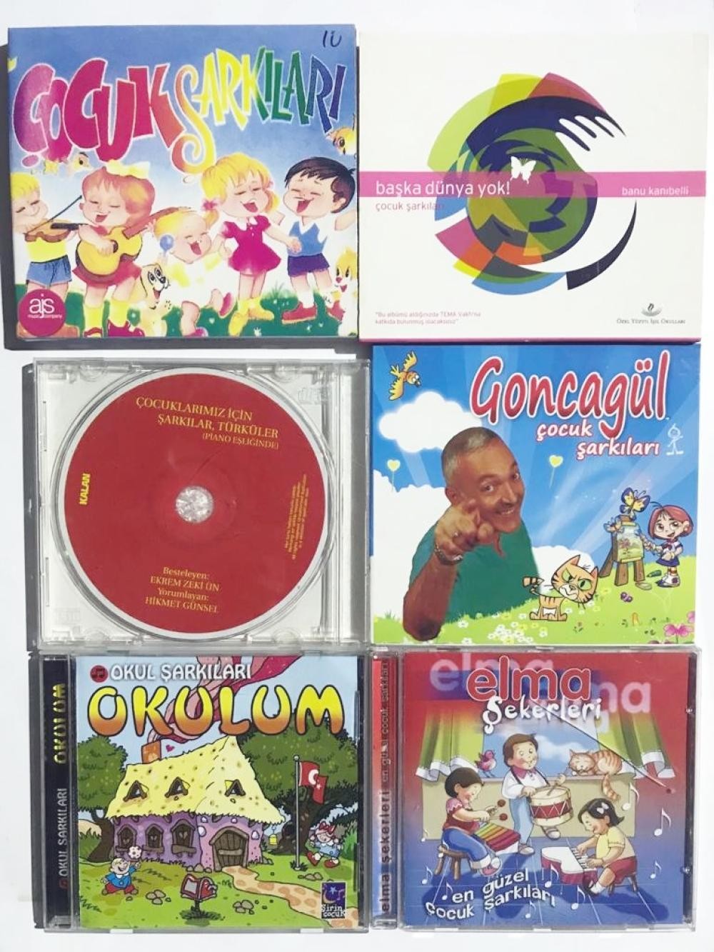 Çocuk Şarkıları - 12 Adet Cd