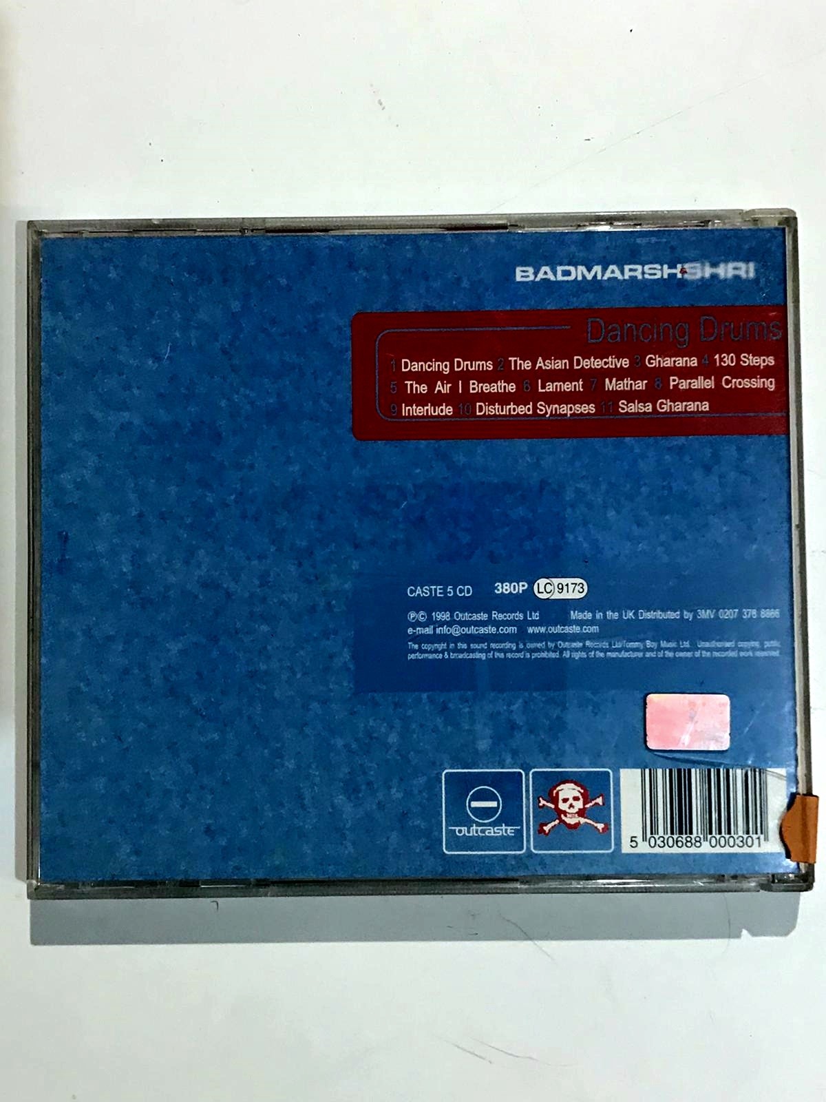 Dancing Drums / Badmarsh & Shrı - Cd