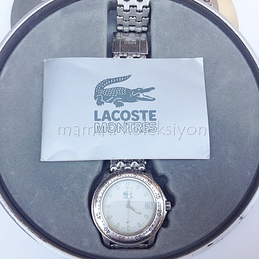 Lacoste Montres kol saati - Orjinal kutusunda