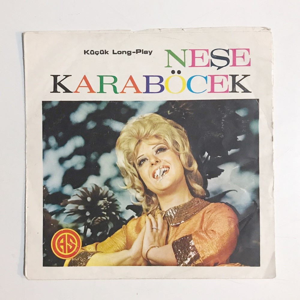 Neşe KARABÖCEK - AS Plak - Plak Kabı / Sadece Kapaktır