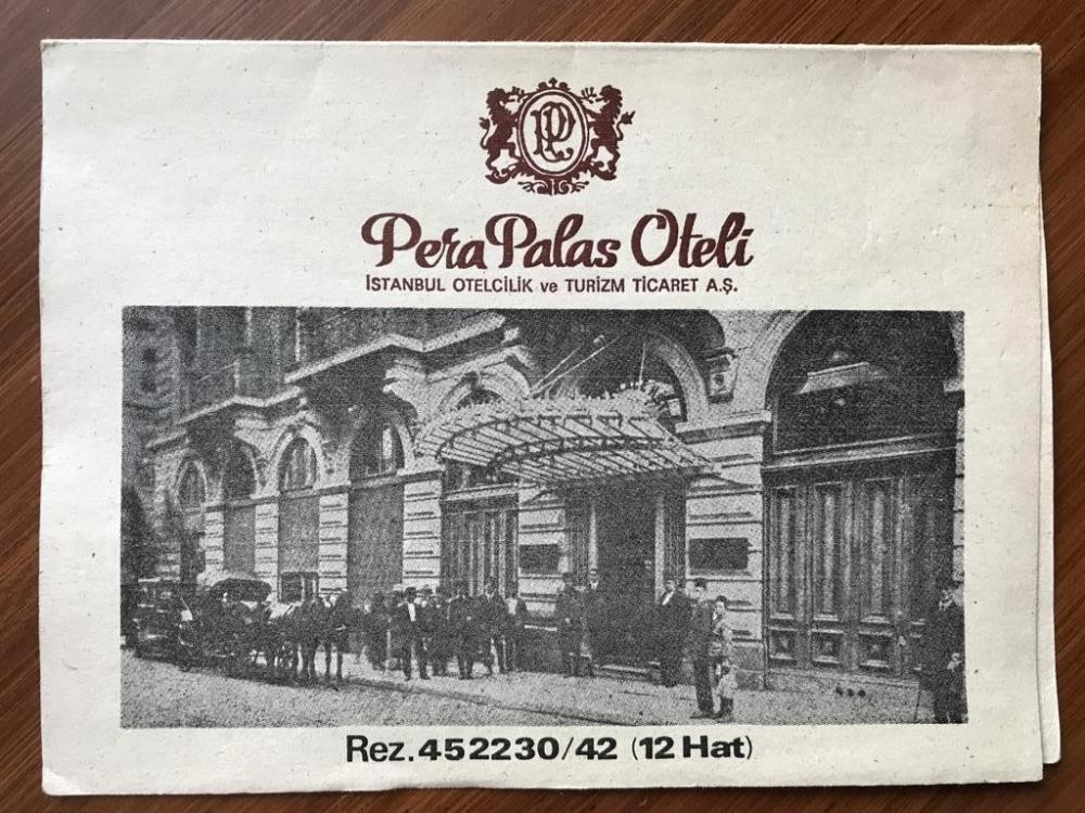 Pera Palas Oteli - Fotoğraf kabı