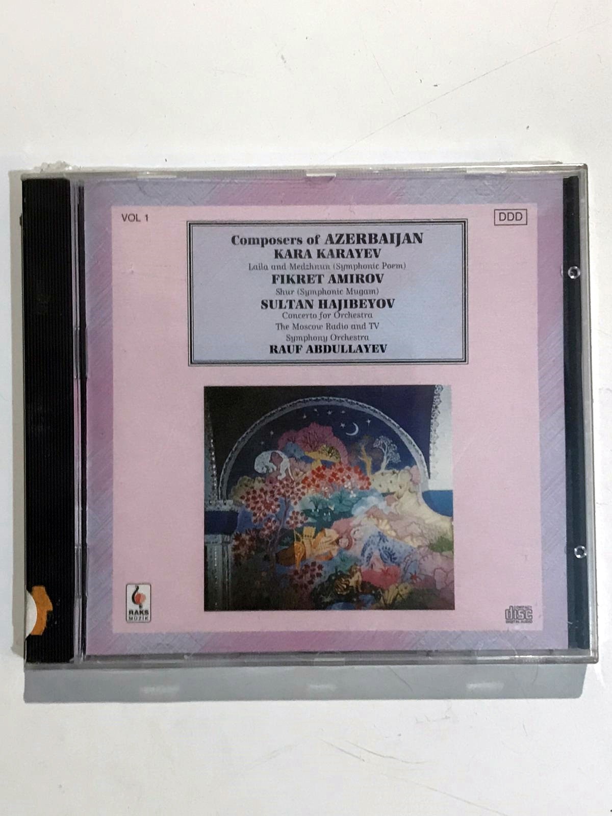 Composers of Azerbaijan / Kara KARAYEV - Fikret AMIROW - Sultan HAJIBEYOV - Rauf ABDULLAYEV - Cd