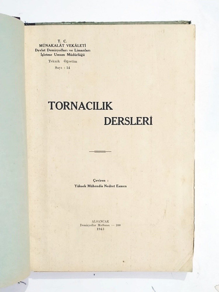 Tornacılık Dersleri / Nedret ESMEN - Kitap