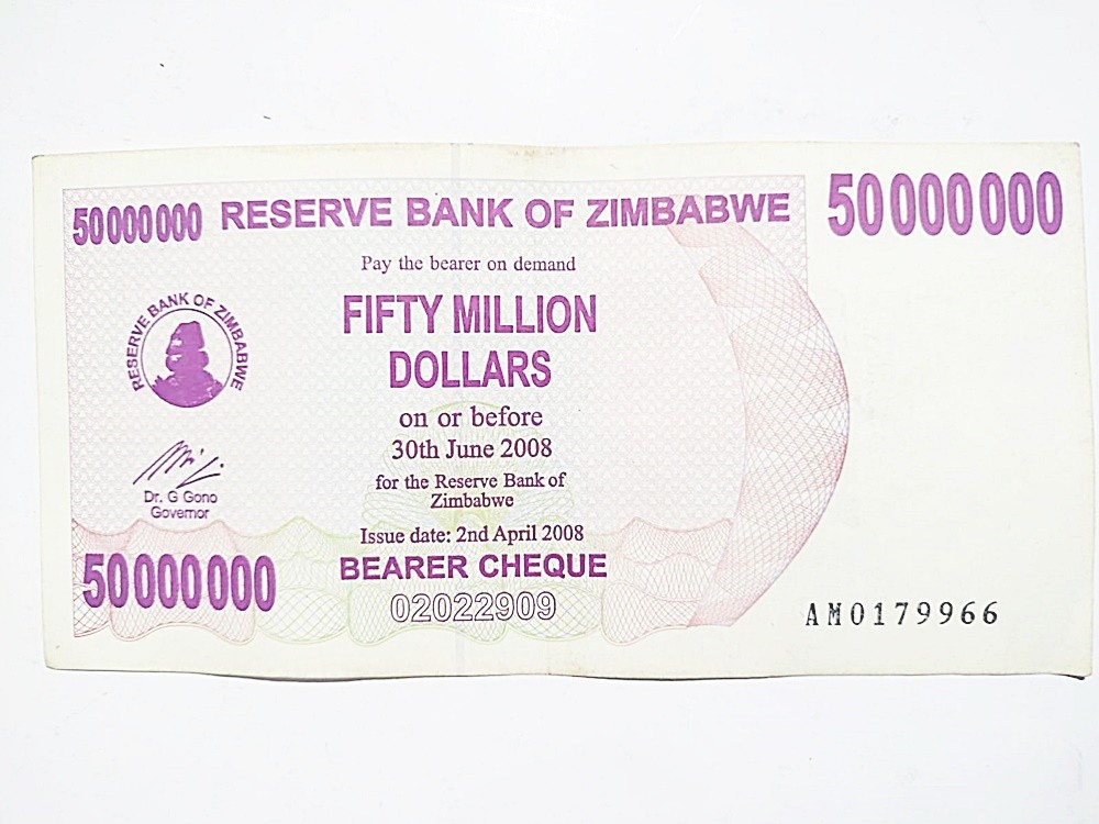 Zimbabwe 50 milyon dolar - Zimbabwe 50 Billion Dollars