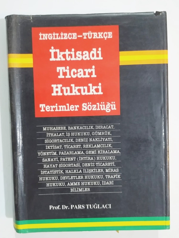 İktisadi Ticari Hukuki Terimler Sözlüğü - Kitap