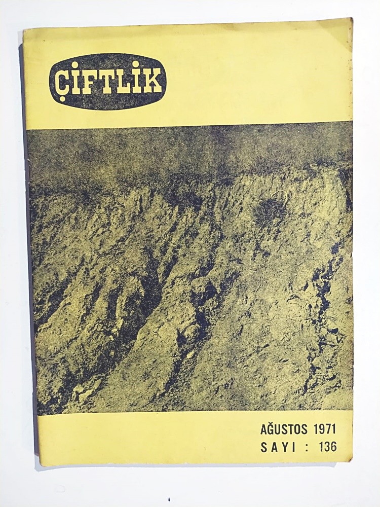 Çiftlik dergisi Ağustos 1971 Sayı:136 - Dergi