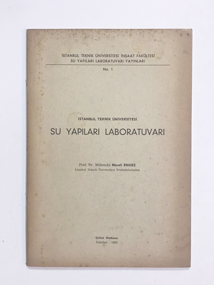 Su Yapıları Laboratuvarı / Necati ENGEZ - Kitap