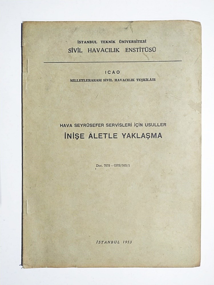 Hava Seyrüsefer Servisleri için Usuler İnişe Aletle Yaklaşma - Kitap