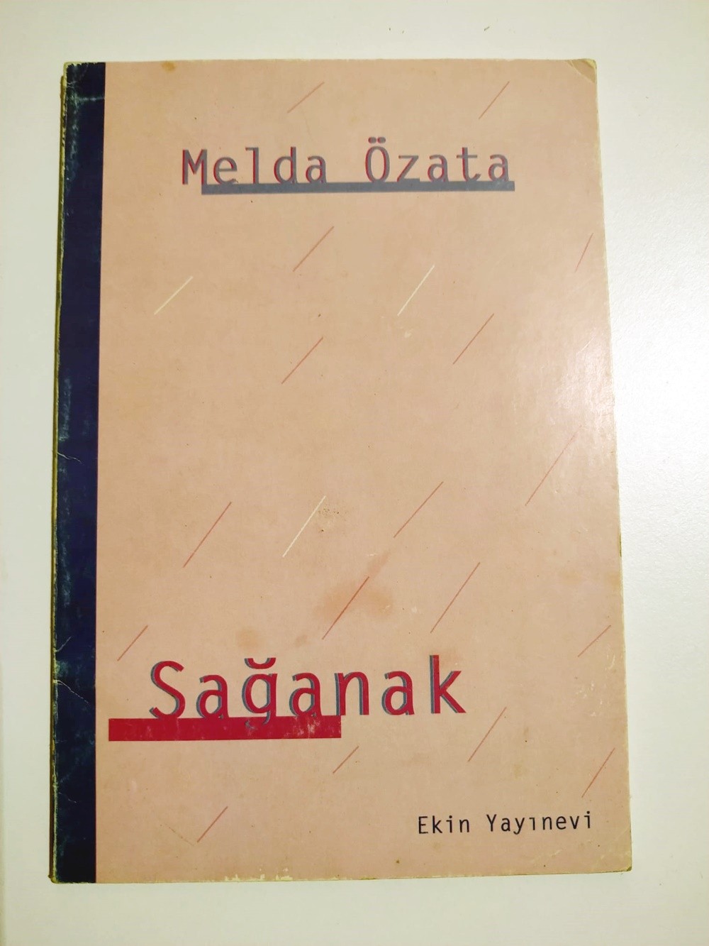 Sağanak - Melda ÖZATA / İmzalı kitap