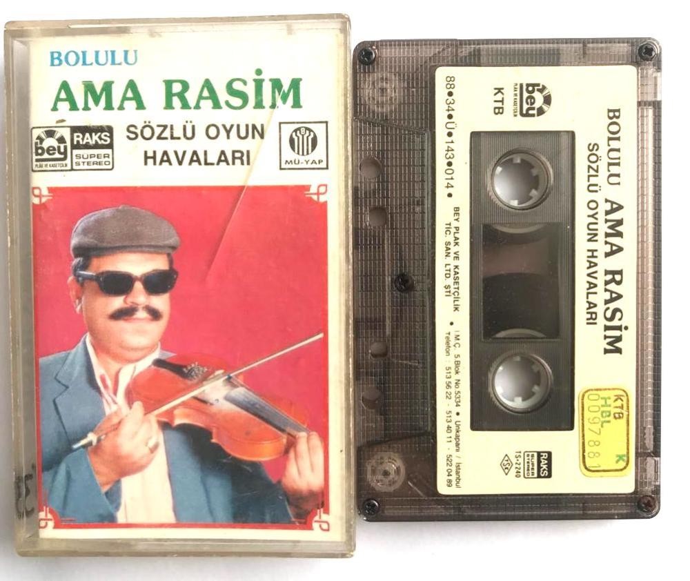 Bolulu Ama Rasim - Sözlü Oyun Havaları / Kaset