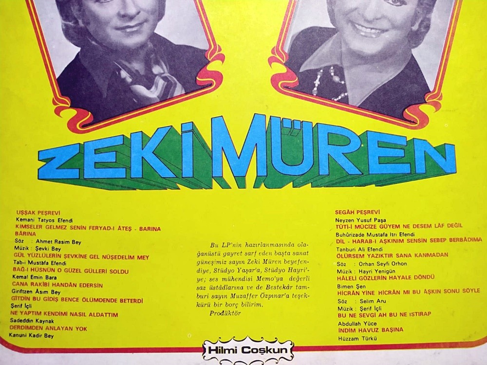 Zeki MÜREN / Mücevher 1 - Plak