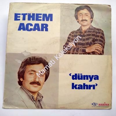 Dünya kahrı / Ethem ACAR - Plak