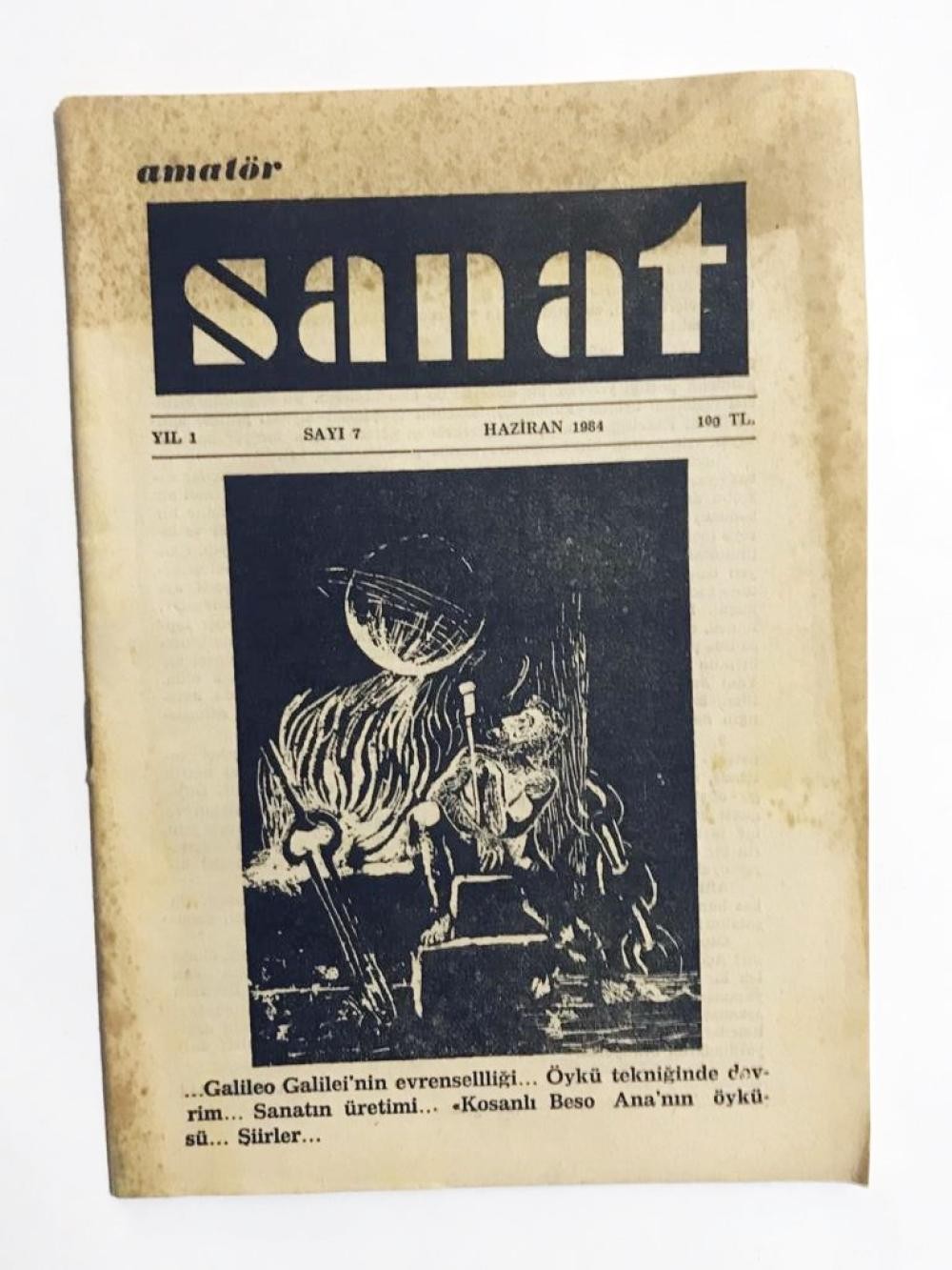 Amatör Sanat Dergisi 1984 - Sayı:7 / İsmail Uslu