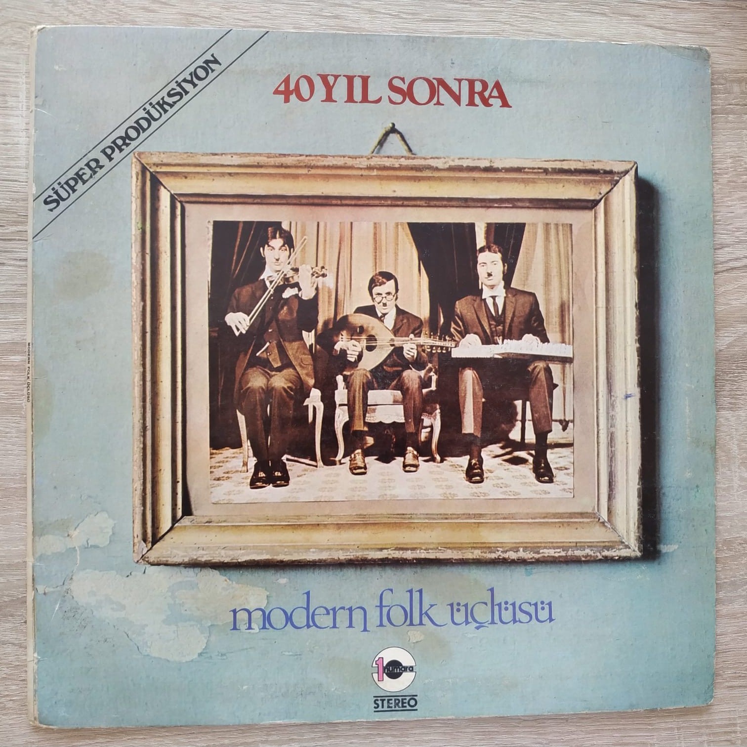 40 yıl sonra / Modern Folk Üçlüsü - Plak