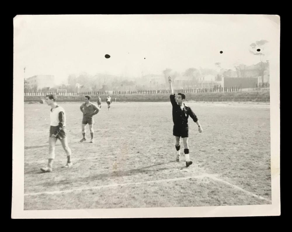 Paul, Pol HAYOSSIAN 1966 Futbol oynayanlar - 6x9 Fotoğraf