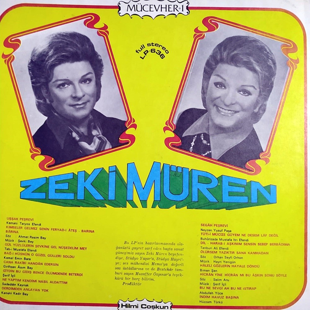 Zeki MÜREN / Mücevher 1 - Plak