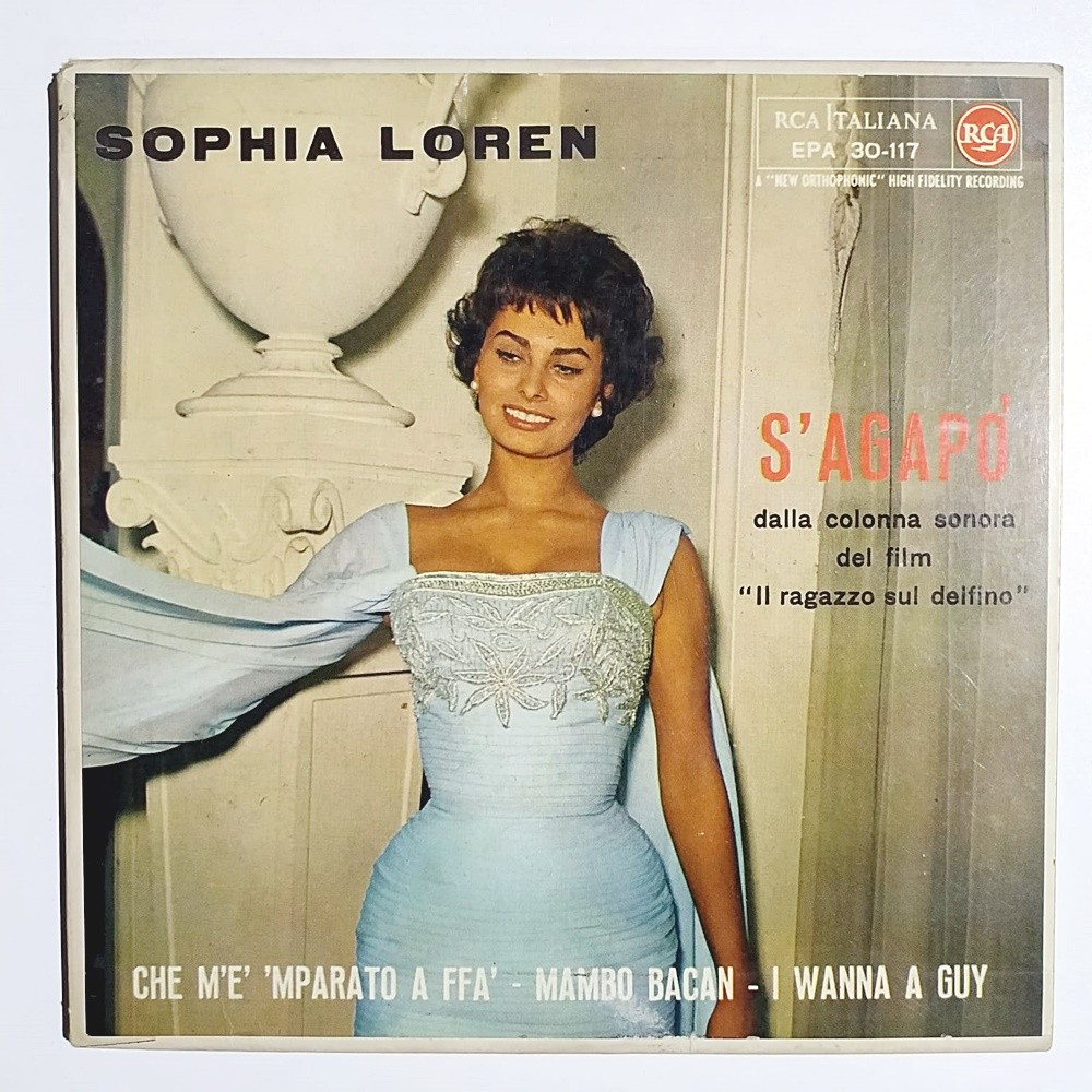 Che m'e' mparato a ffa - Mambo acan - I wanna a guy / Sophia LOREN - Plak