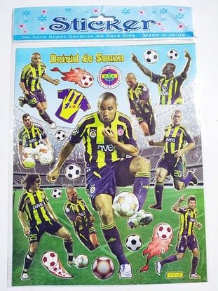 Fenerbahçe Sticker - David de Souza / 20x30 cm.