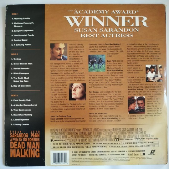 Dead man walking / Laser Disc