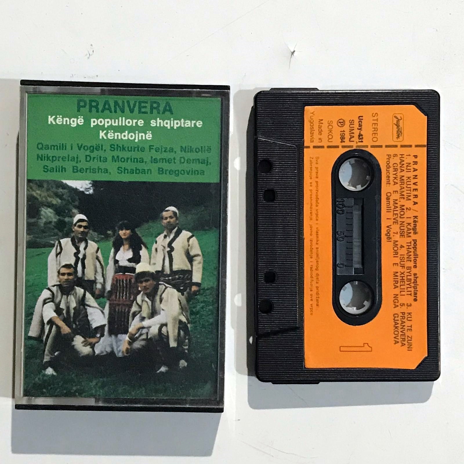 Pranvera - Yugoslavya - Kaset