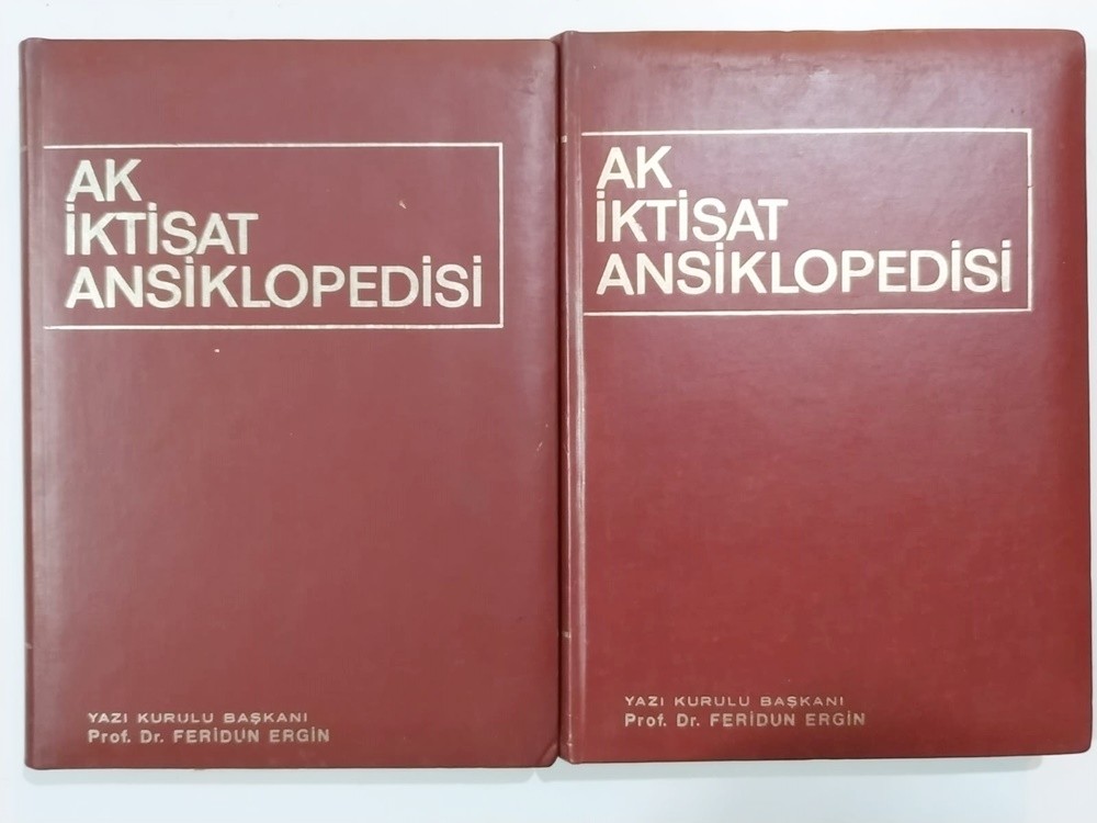 Ak İktisat Ansiklopedisi 1. ve 2. Cilt / Feridun ERGİN - Kitap