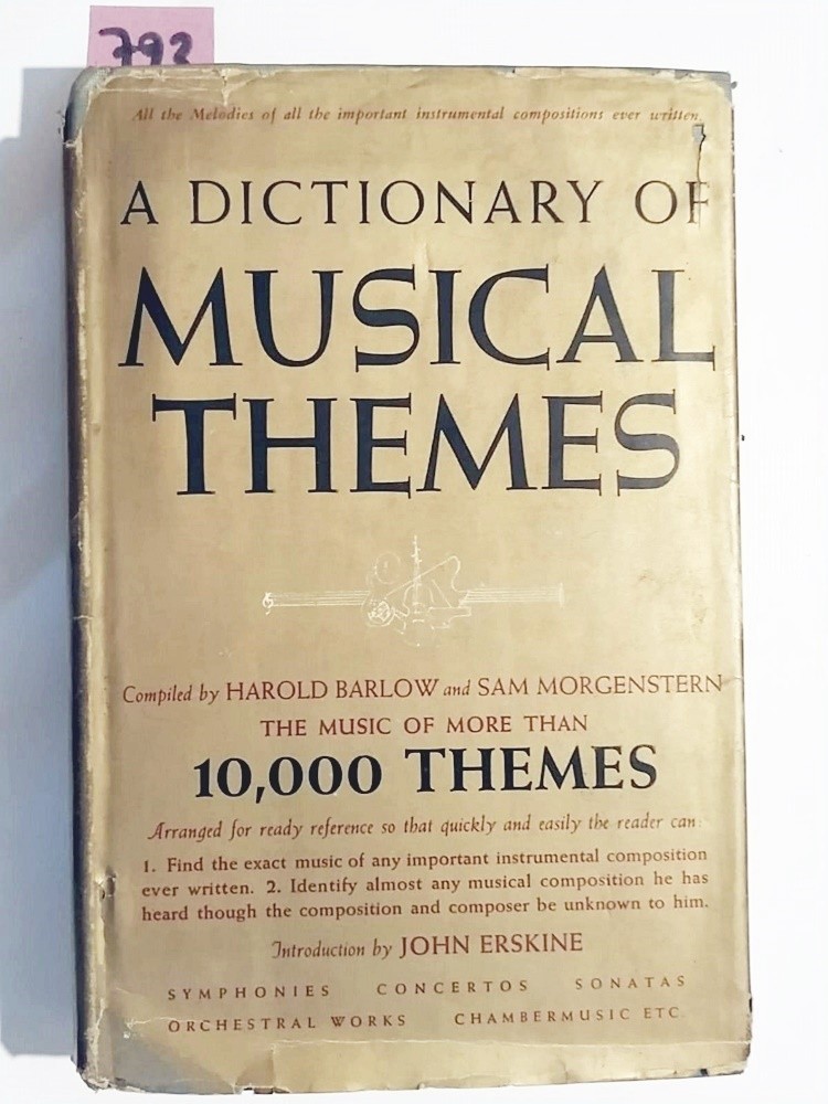 A Dictionary Of Musical Themes / John ERSKINE - Kitap