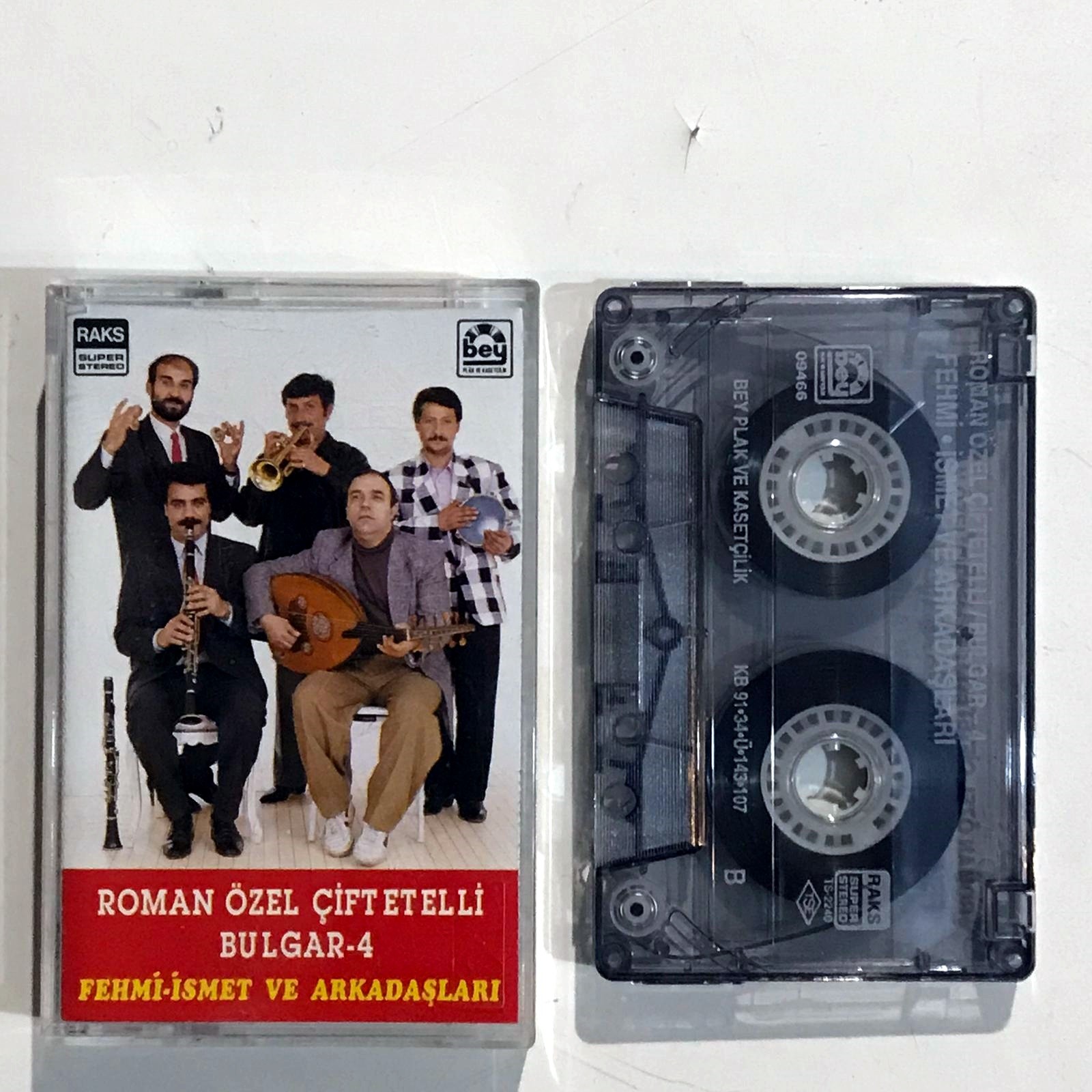 Roman Özel Çiftetelli Bulgar 4 / Fehmi İsmet ve Arkadaşları - Kaset