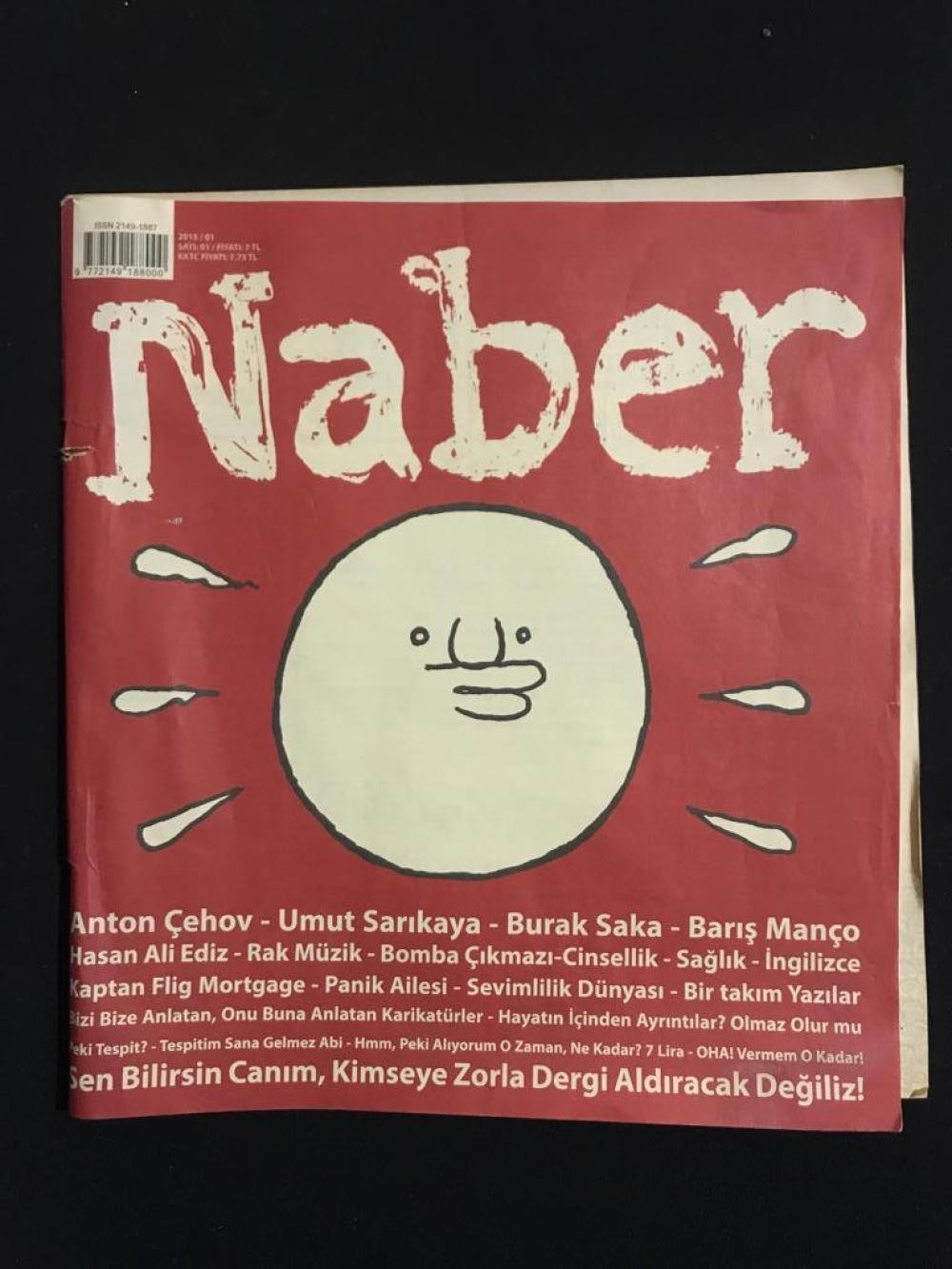 Naber Dergisi 2015 / 01 (Sayı 1 - ilk sayı) Umut Sarıkaya