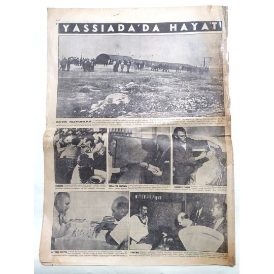 Yassıada'dan ilk resimler / 10 Ekim 1960 Tarihli Milliyet Gazetesi - Şakir Zümre / Gazete