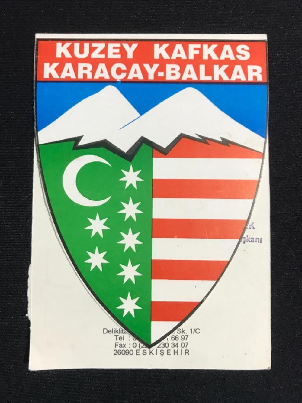 Kuzey Kafkas Karaçay ve Balkarlılar Kültür ve Dayanışma Derneği ESKİŞEHİR - Bayram tebriği